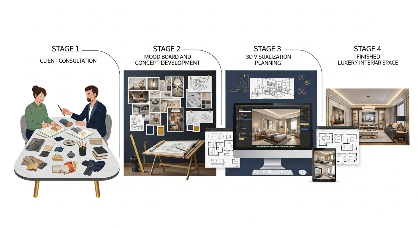 Our design process - from consultation to execution